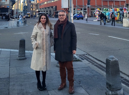 N-VA vraagt extra signalisatie aan het Martelarenplein en opheffing van de knip aan de Burchtstraat
