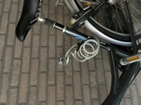 Fietsslot met metalen ring